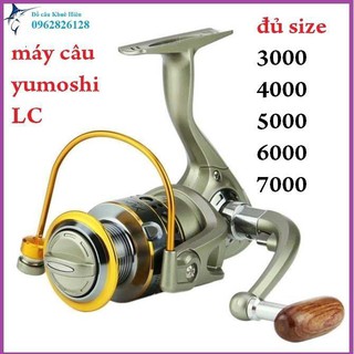 Máy câu cá kim loại máy câu cá kim loại yumoshi lc 5000 máy câu cá yumoshi cần câu máy câu cá