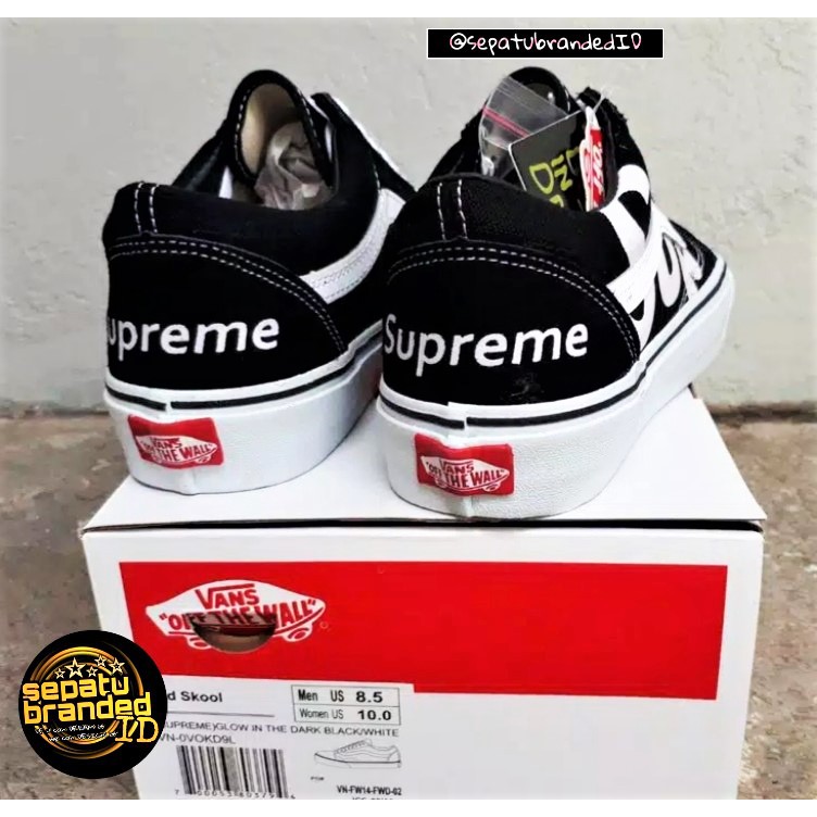 Giày Thể Thao Vans Oldskool Supreme Thiết Kế Năng Động Trẻ Trung Cho Nam