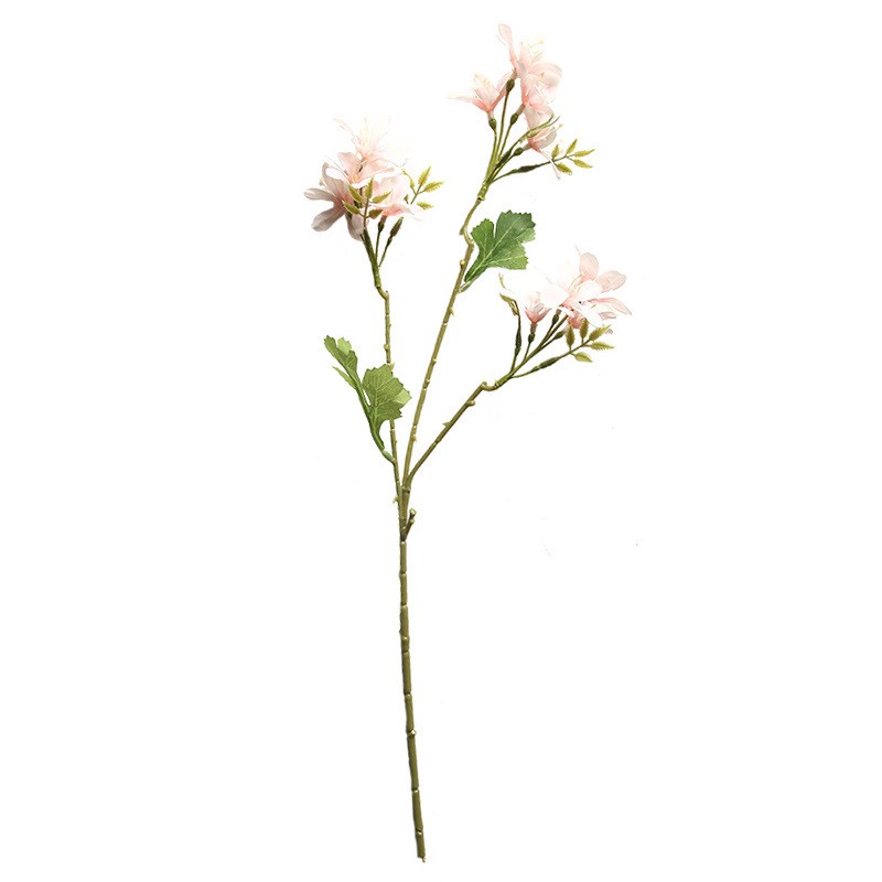 Hoa lan nhân tạo 56.5cm bằng lụa xinh xắn cho tiệc cưới/trang trí nội thất common freesia flowers