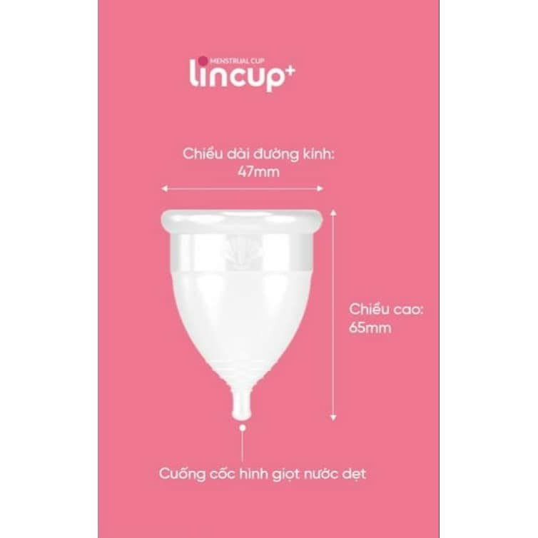 Cốc Nguyệt San Lincup Nhập Khẩu Mỹ