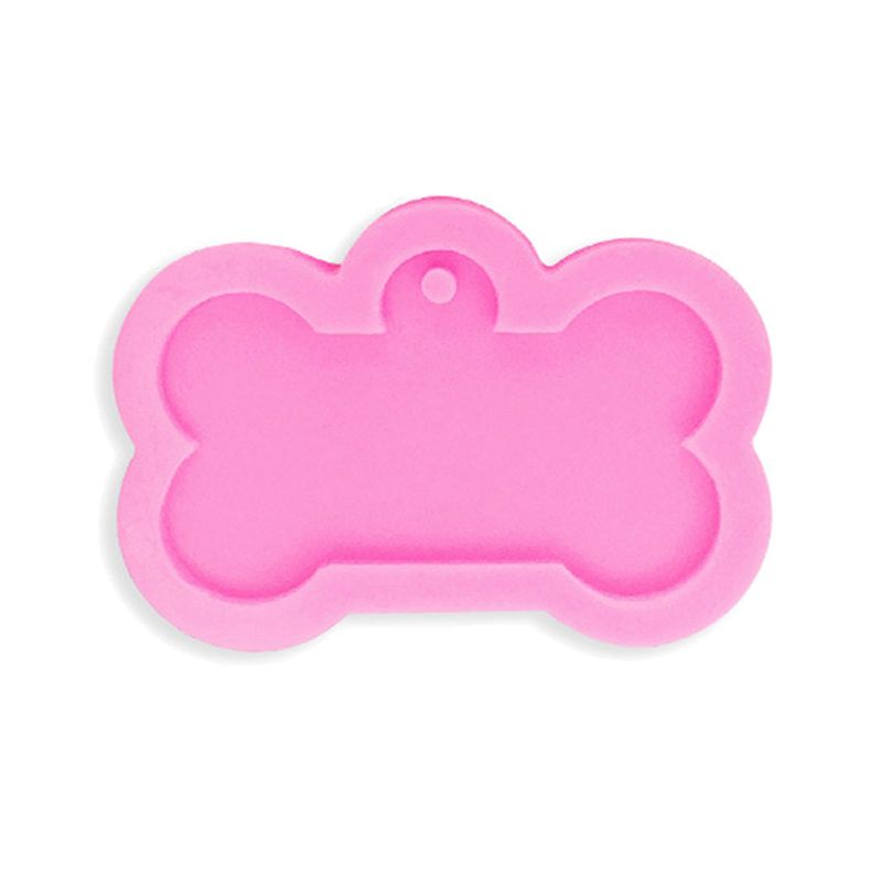 Khuôn Silicone Hình Xương Làm Móc Khóa / Bánh Cưới / Nướng Bánh