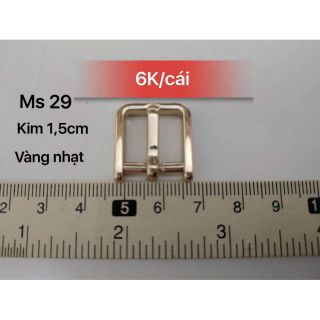 Khoá kim size 1,5cm-tk29