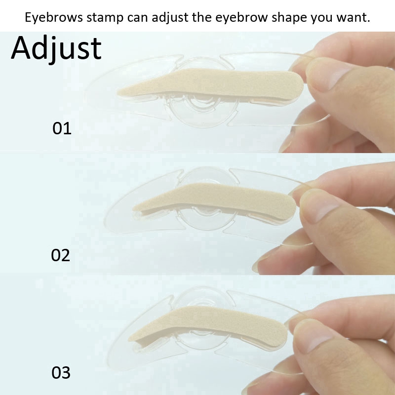 Phấn Trang Điểm Lông Mày 3d Hai Màu Dễ Sử Dụng