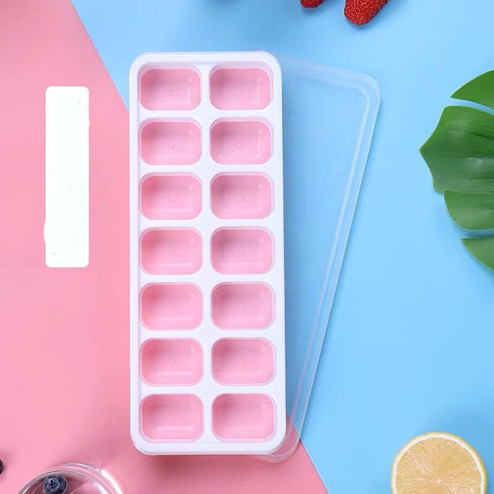 ⛔GIADUNGDUYLONG⛔ Khay đá silicon có nắp đậy (LOẠI SILICON)