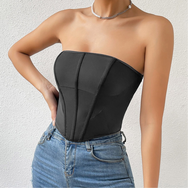 Áo Croptop Không Tay Nâng Ngực Thời Trang Mùa Hè Cho Nữ