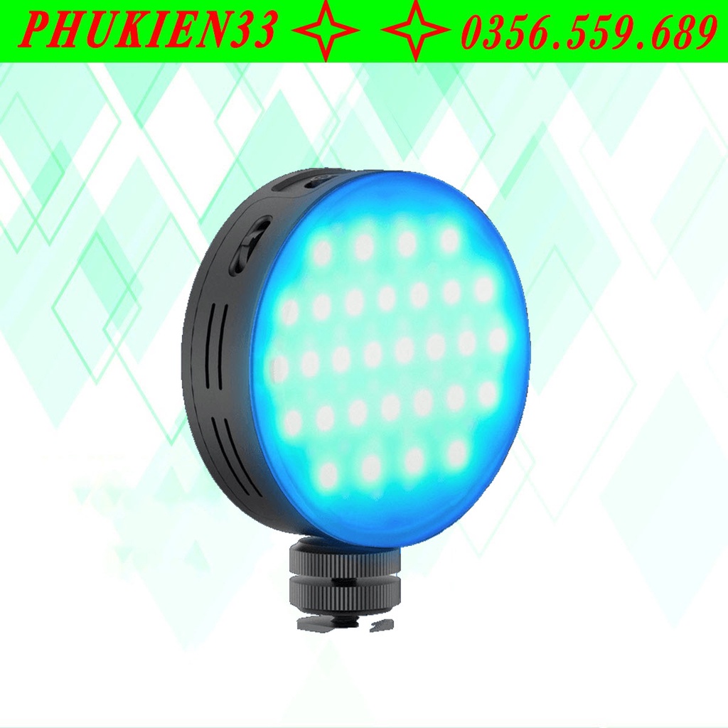 Đèn Led Ulanzi R66 RGB Trợ Sáng Chụp Ảnh, Quay Phim Cho Máy Ảnh, Điện Thoại, Gopro 2500K-9000K