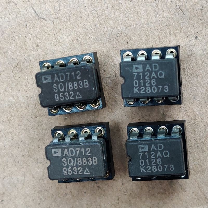 Bộ tiền khuếch đại op-amp kép ANALOG ad712sq  ic ad712 sq  ad712aq ad712 aq tặng đế jack vàng