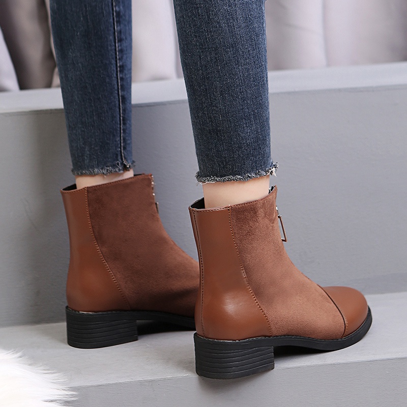 Giày bốt cao gót thời trang nữ tính