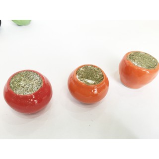 [Xả kho] Chậu gốm sứ mini cắm hoa handmade, hoa pha lê, hoa đất sét (KT C5xR5cm)