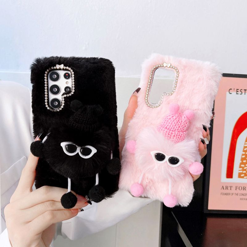 Ốp Điện Thoại Lông Cáo 3D Cho Samsung Galaxy A71 A51 A52 A72 A32 A22 A12 A42 A50 A21S A11 A10S A20 A30 A10