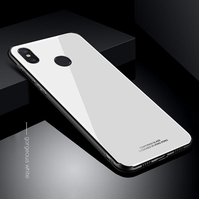 Ốp lưng gương kính Xiaomi Mi8 cao cấp + Tặng kính cường lực dán màn