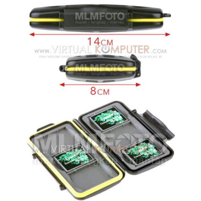 Hộp Đựng Thẻ Nhớ Cf 6 Ngăn Tiện Dụng | BigBuy360 - bigbuy360.vn