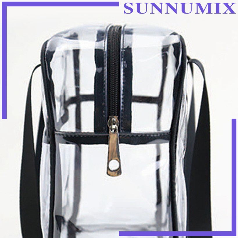 Túi Xách Nhựa PVC Trong Suốt Đựng Mỹ Phẩm Đi Biển Tiện Dụng Cho Nam Và Nữ