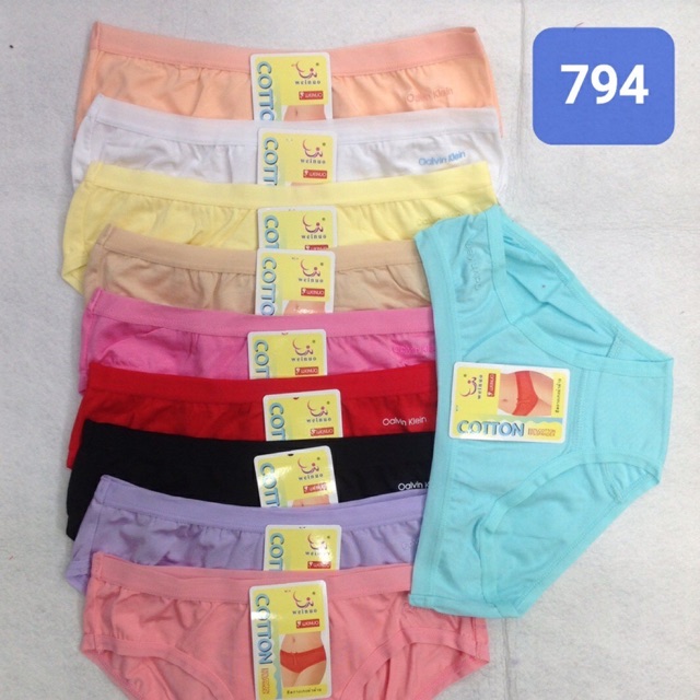 10 Quần lót nữ (794) cotton hàng Việt Nam cao cấp