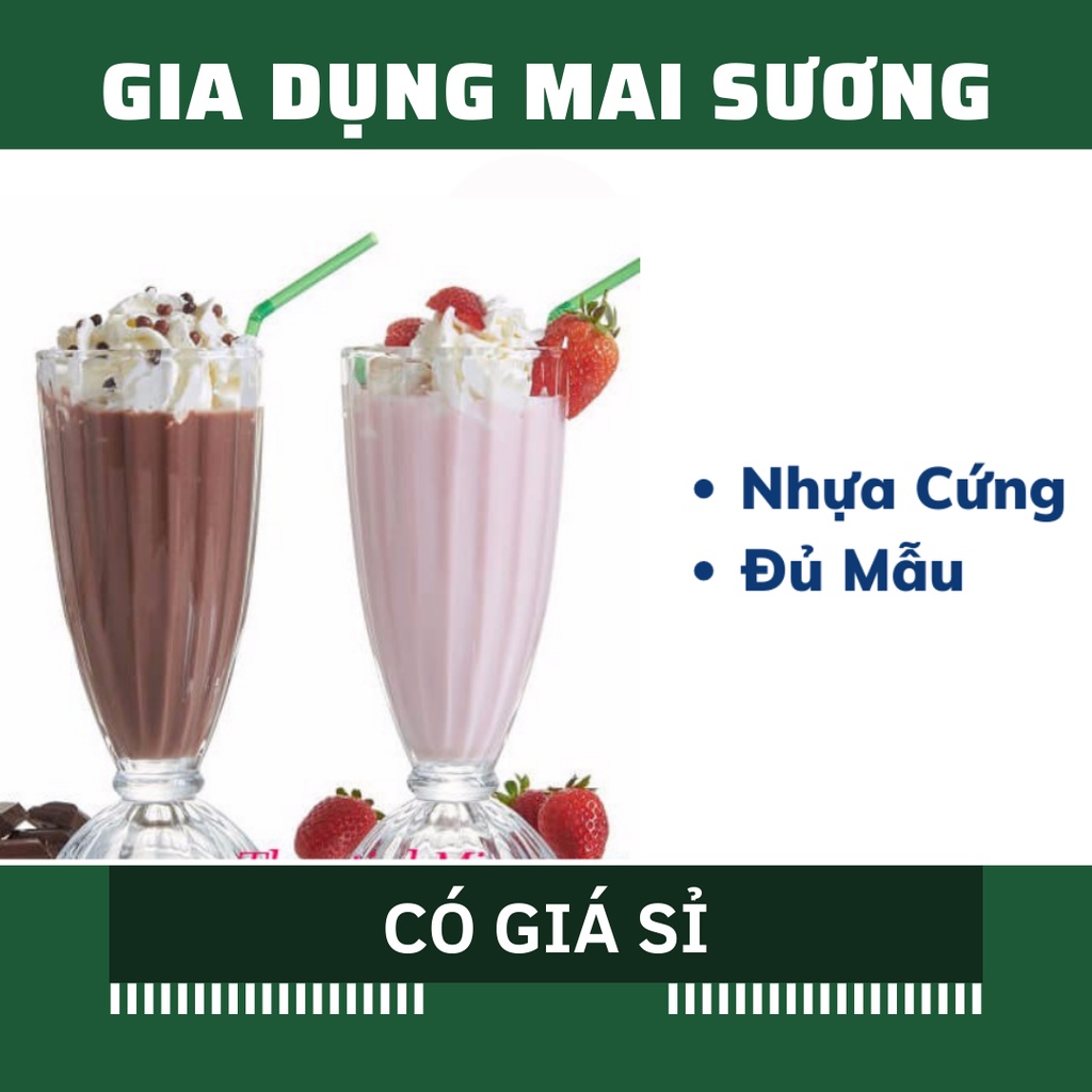 [Giá Sỉ] Ly Nhựa Arylic Trà Sữa Sinh Tố Nước Ép Loại 1