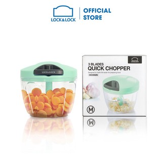 Dụng cụ băm rau củ quả lock&lock cks309grn - size m 650ml