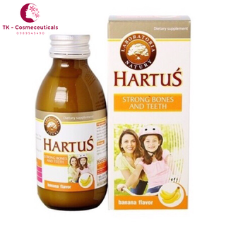 [QUÀ TẶNG] Hartus Canxi Nhập Khẩu Châu Âu - Bổ Sung Canxi, Vitamin K+D3 - Phát Triển Chiều Cao Tối Đa