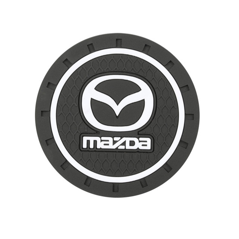 Miếng lót cốc chống trượt bằng silica gel trang trí nội thất xe Mazda Cx-30 Cx-8 Mazda3 Cx-3 Cx-9 Mazda6 Cx-5 Mazda2