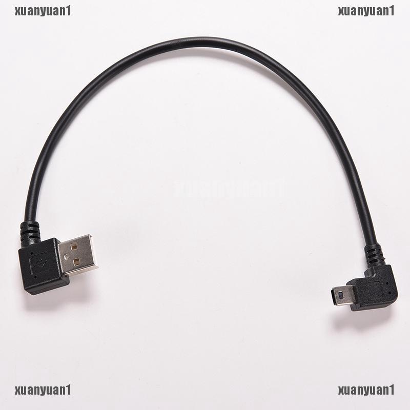 Cáp Chuyển Đổi USB 2.0 A Right Male Sang Mini B 5P Right Angle Male