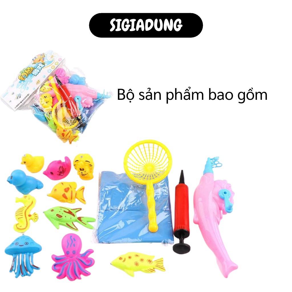 GIÁ SỈ Bể bơi câu cá dành cho bé, đồ chơi bể bơi mini câu cá cho bé 7256