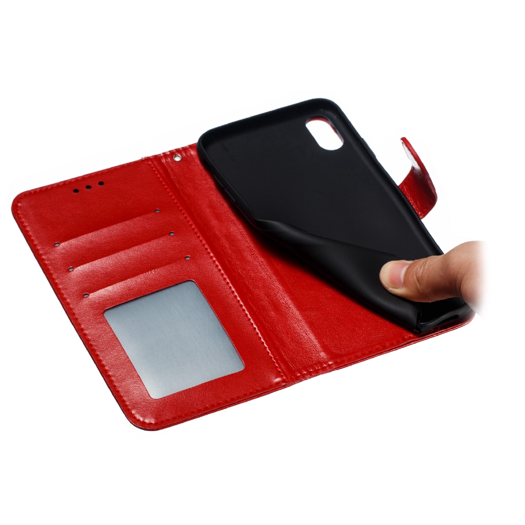 Bao da PU điện thoại họa tiết hoa xinh xắn cho iPhone 11 11Pro Max | BigBuy360 - bigbuy360.vn