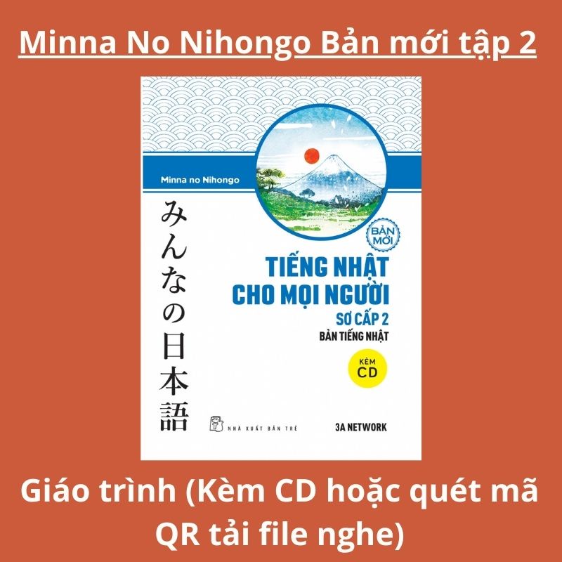 Sách tiếng Nhật - Combo 3 Cuốn Minna No Nihongo Sơ Cấp 2 Trình Độ N4 Phiên Bản Mới