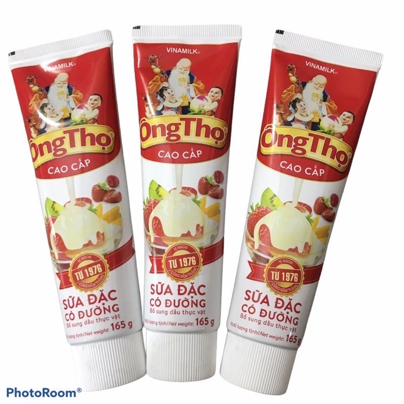 Tuýp 165gr Sữa Đặc Ông Thọ Đỏ Vinamilk
