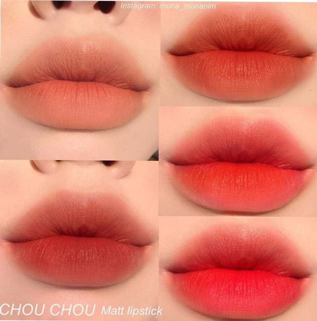 Son Thỏi Chou Chou Signature Premier Matt Rouge Red Limited Edition