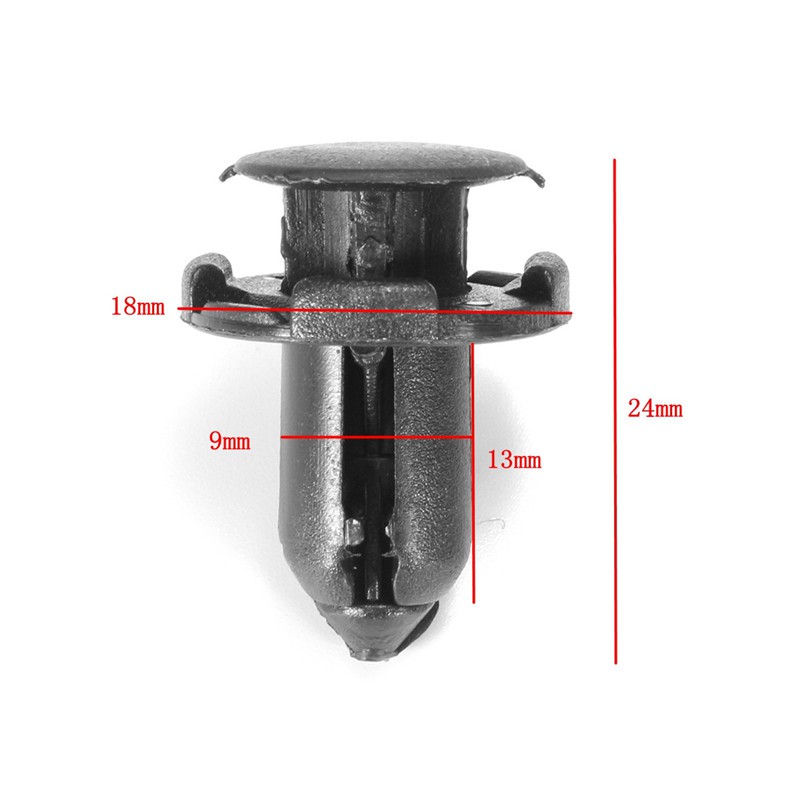 Set 50 đinh tán nhựa cho xe hơi Mitsubishi Outlander#G0