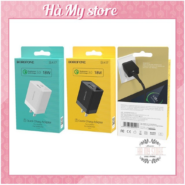 Củ sạc BOROFONE BA17