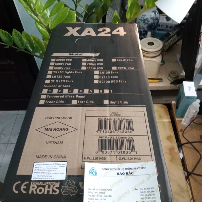 Vỏ case XIGMATEK XA-24  - ATX