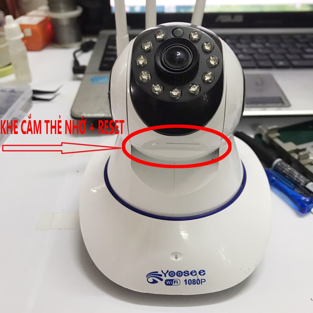 Combo Camera IP YooSee Tiếng Việt Và Thẻ Nhớ 32Gb Yoosee Chuyên Dụng
