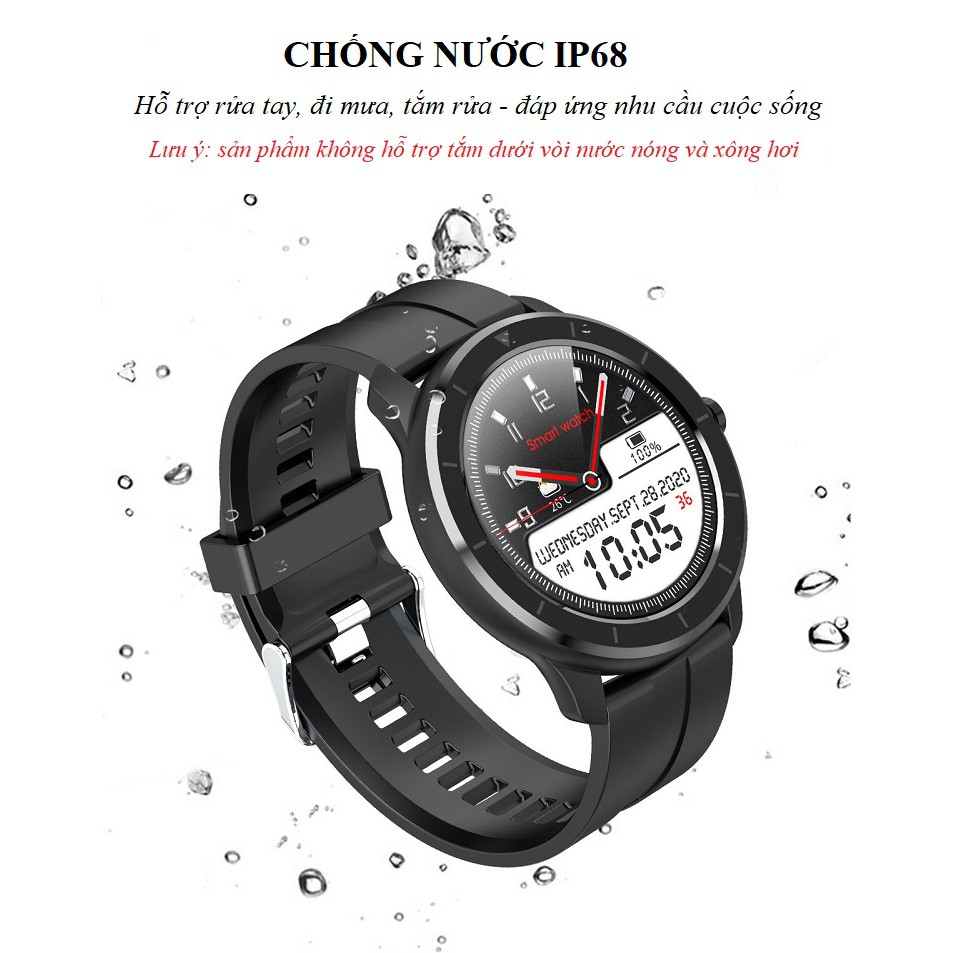Đồng Hồ Thông Minh❤️FREESHIP❤️ Đồng Hồ Thể Thao T6 Theo Dõi Sức Khoẻ, Cảm Ứng Đa Điểm