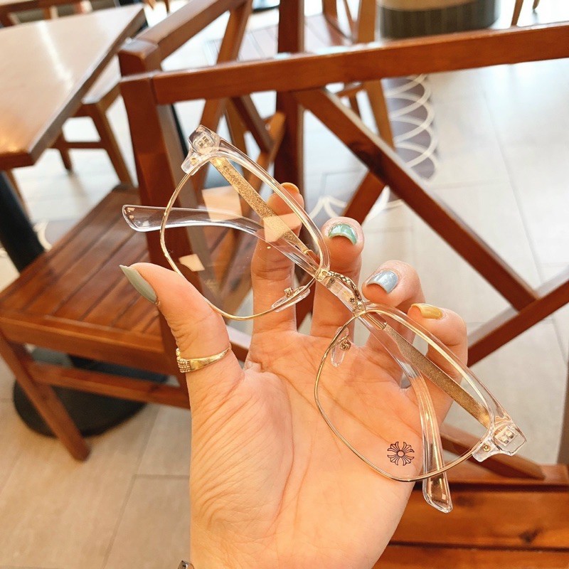 Kính gọng CHROME HEART mắt vuông thời trang | BigBuy360 - bigbuy360.vn