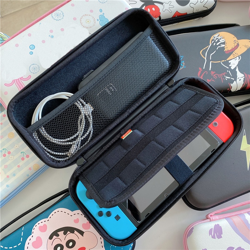 Túi Đựng Máy Chơi Game Nintendo Switch Hoạ Tiết Hoạt Hình Dễ Thương Xinh Xắn