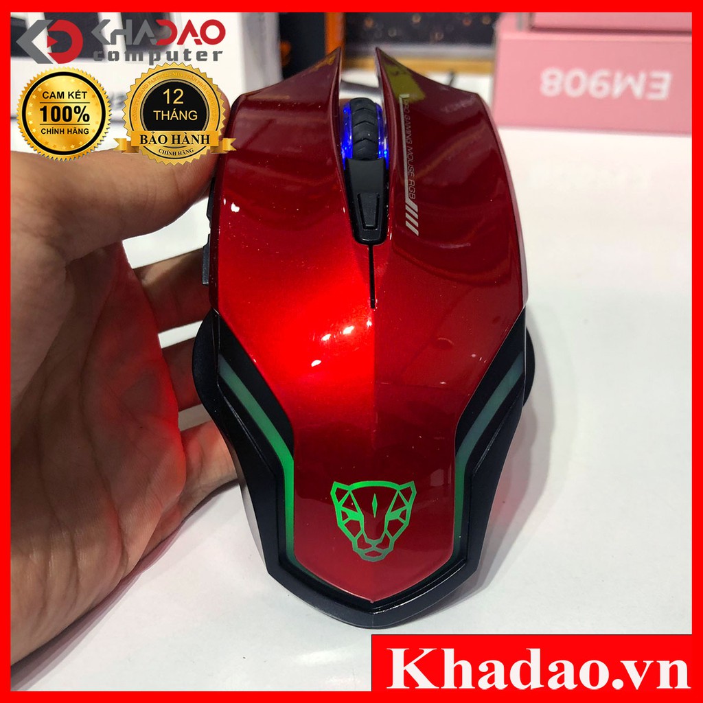 Chuột Gaming Giá Rẻ Motospeed F60 RGB - Chuột Gaming Motospeed F60 RGB