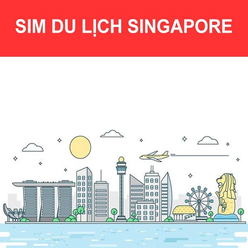 SIM SINGAPORE MALAYSIA INDONESIA 6 ngày full 4G