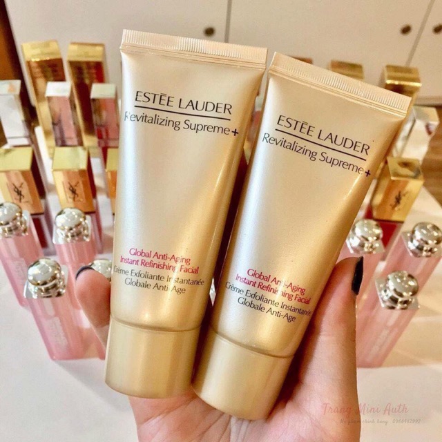 Kem Tẩy Da Chết Estee Lauder Revitalizing Supreme Global Anti -Aging Instant Refinishing Facial