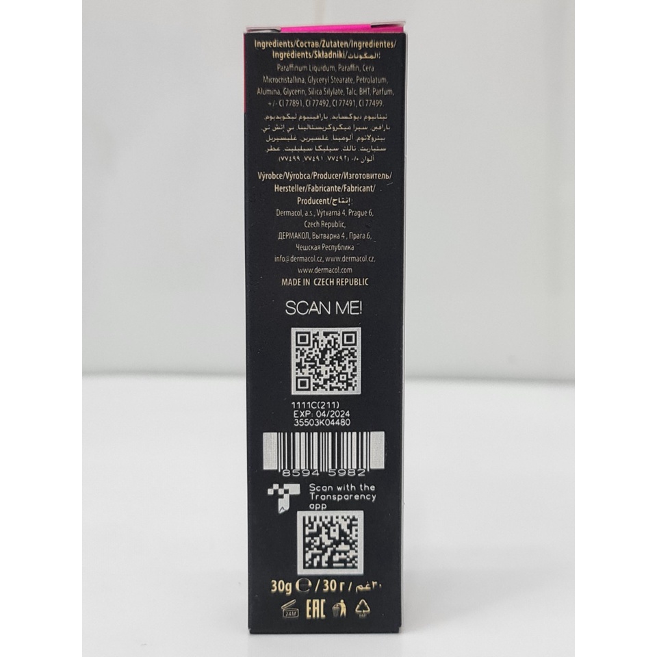 Kem Nền Che Khuyết Điểm Và Hình Xăm Dermacol 30g