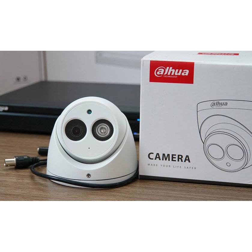 Camera Dome 2MP 1080P tích hợp mic Dahua DH-HAC-HDW1200EMP-A-S5 chính hãng DSS Việt Nam