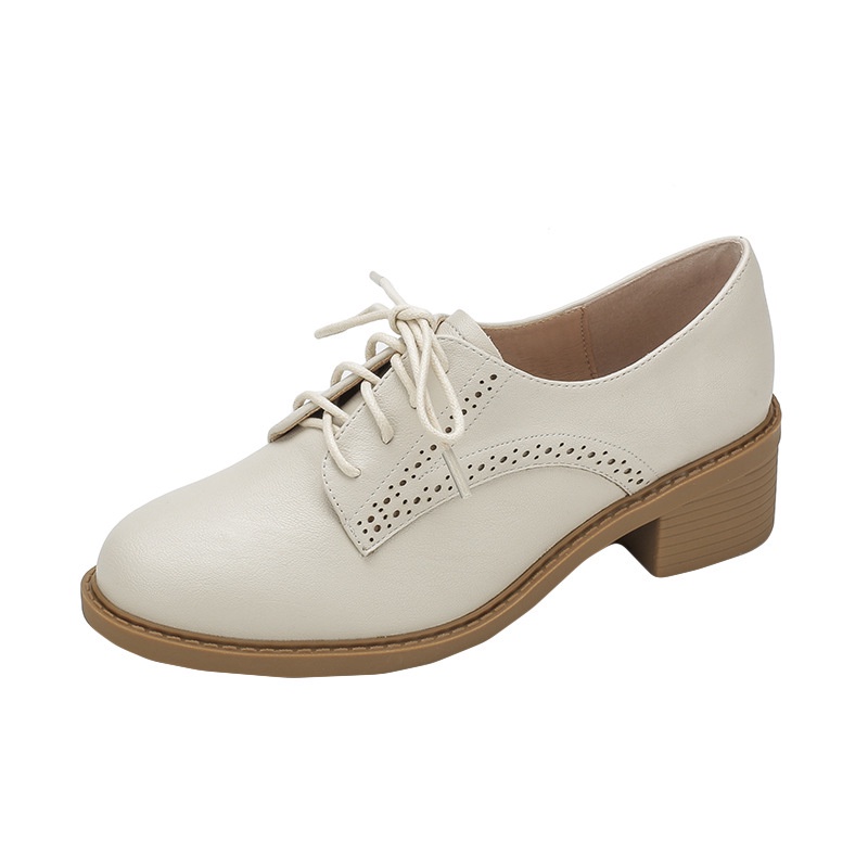 Giày oxford cột dây tùy chọn màu sắc phong cách Anh Quốc cổ điển