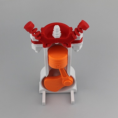 Động cơ đốt trong 4 thì - mô hình hỗ trợ học tập