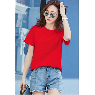 [GIÁ HỦY DIỆT] COMBO 2 ÁO THUN XÁM + ĐỎ CAO CẤP