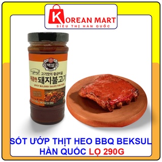 Sốt ướp BBQ thịt heo Beksul Hàn quốc lọ 290g