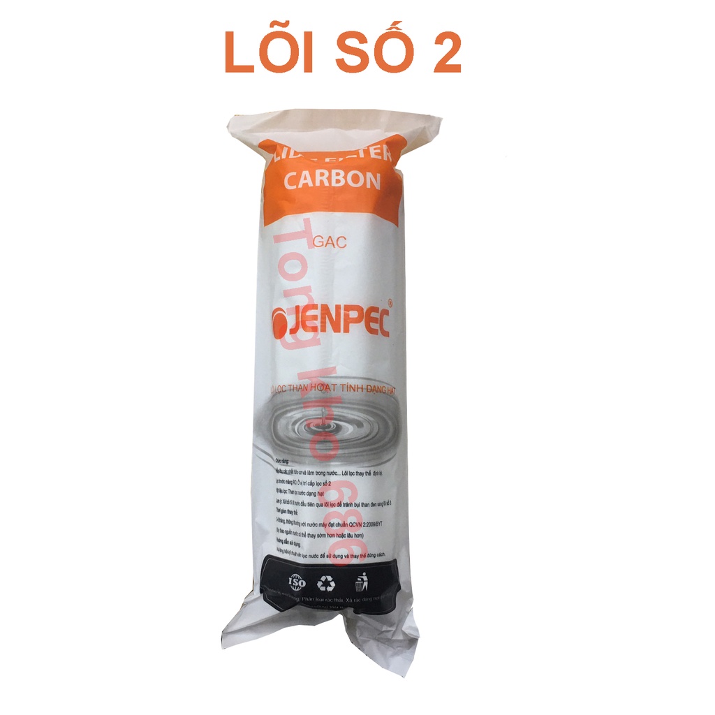 Lõi lọc nước 123 Jenpec lắp cho máy lọc nước Jenpec cam kết hàng Chính Hãng