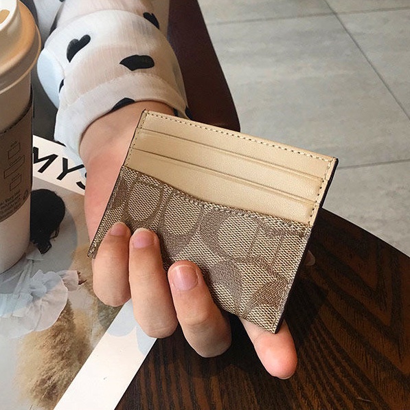 Ví Đựng Thẻ Siêu Mỏng Thiết Kế Đơn Giản Chất Lượng Cao kf058