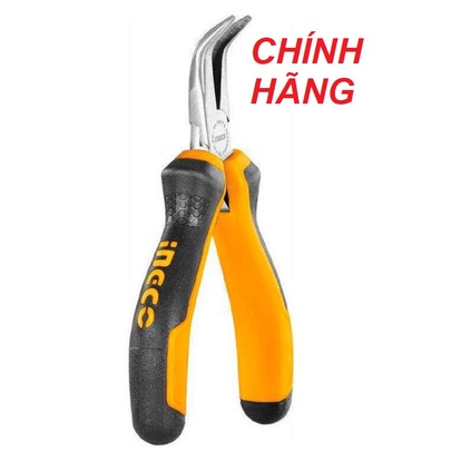 ĐỒ NGHỀ INGCO Kềm mũi cong mini 4.5"/115mm HMBNP08115