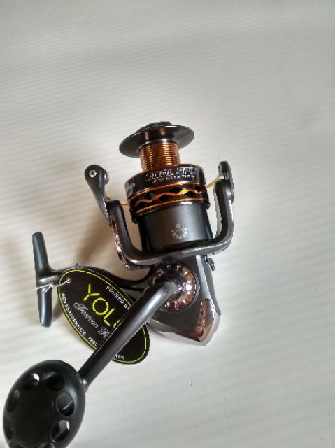Combo bộ cần câu shimano 2 khúc đặc, máy câu yolo CS 6000 kèm phụ kiện