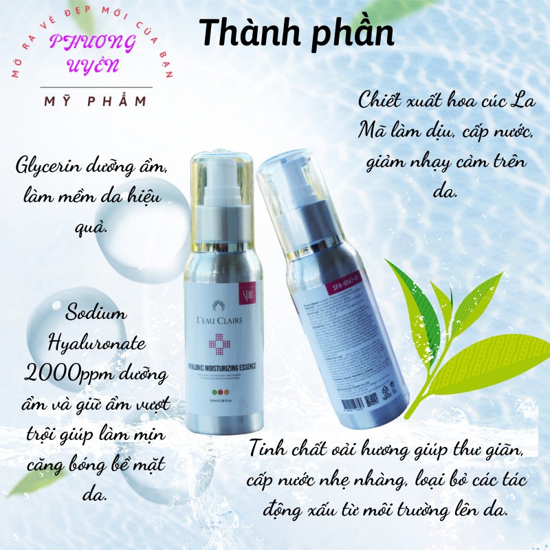 Tinh Chất Dưỡng Ẩm 100ml  💯CHÍNH HÃNG HÀN QUỐC💯 Dưỡng Ẩm Chuyên Sâu Nuôi Dưỡng Làn Da Khô Ráp, Nứt Nẻ Trở Nên Mềm Mịn