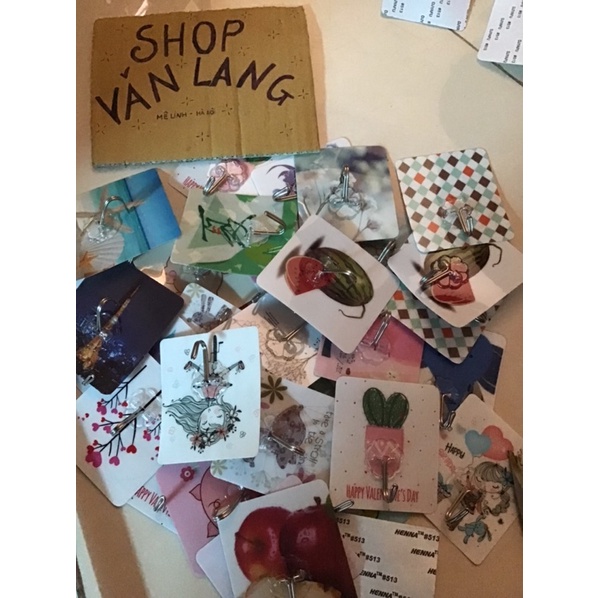 10 Móc dán tường 3D chắc chắn tiện lợi nhiều hình